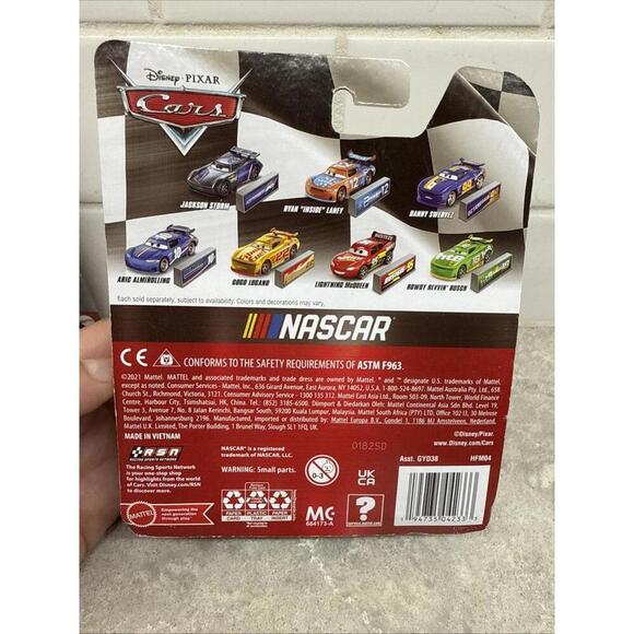 Disney Pixar Cars NASCAR Bubba Wheelhouse 2022 New - Picture 6 of 6